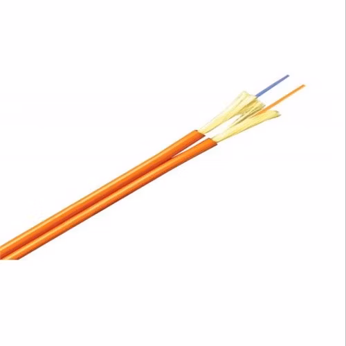 Câble à fibre optique à fibre optique duplex blindé intérieur